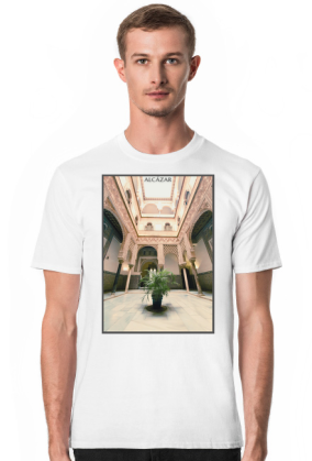 T-Shirt z nadrukiem Alcazar Sevilla