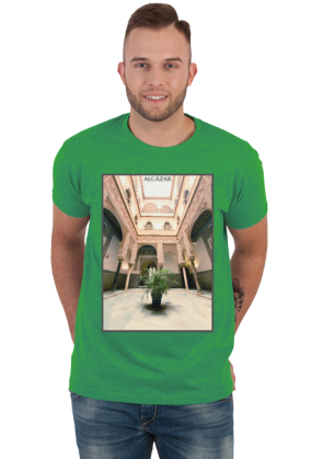 T-Shirt z nadrukiem Alcazar Sevilla