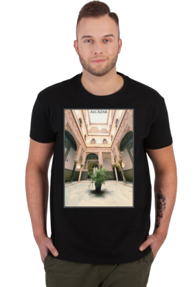 T-Shirt z nadrukiem Alcazar Sevilla