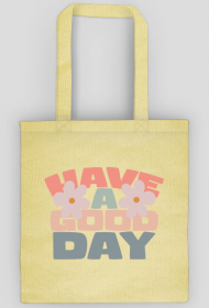 urocza torba na lato have a good day, retro