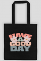 urocza torba na lato have a good day, retro