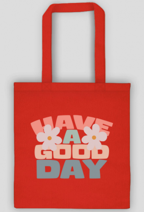 urocza torba na lato have a good day, retro