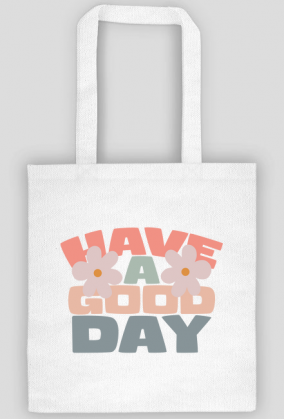 urocza torba na lato have a good day, retro