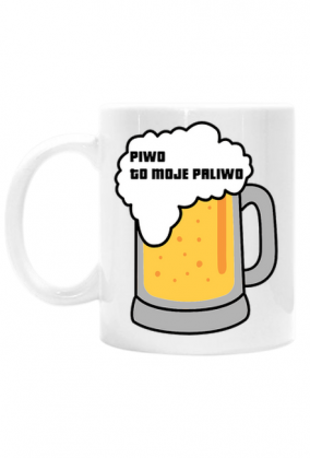 Kubek Piwo to moje paliwo