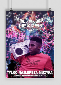 Plakat Radio Heaven Pionowy