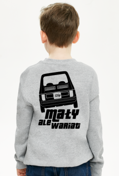 126p - Mały, ale wariat (bluza dziecięca klasyczna) cgt