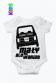 126p - Mały, ale wariat (body niemowlęce) cgp