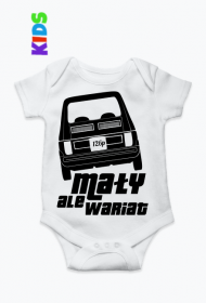 126p - Mały, ale wariat (body niemowlęce) cgp