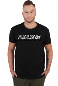 Koszulka męska Metal Stein Production - Logo (Czarna)