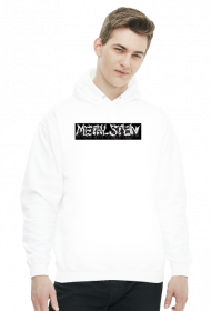 Bluza Metal Stein Production - Logo (Biała)
