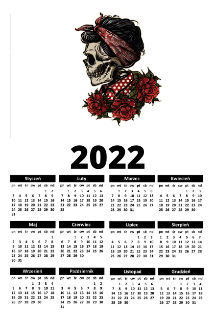 Kalendarz Santa Muerte
