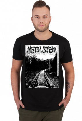 Koszulka męska Metal Stein Production - Tory (Czarny)
