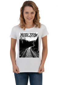 Koszulka damska Metal Stein Production - Tory (Biała)