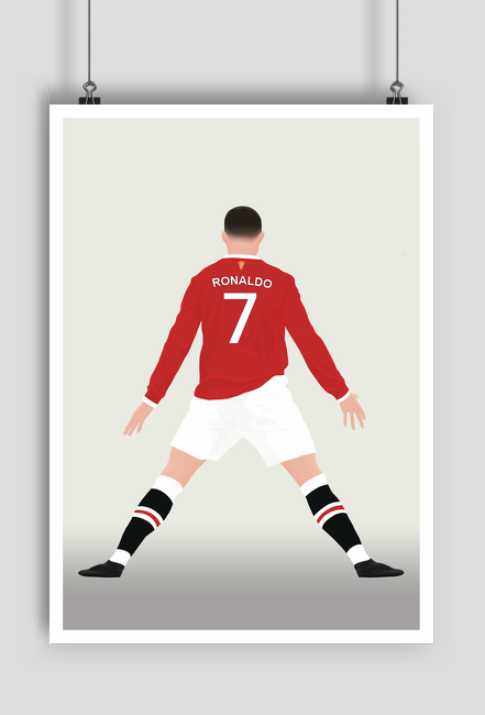 Plakat Cristiano Ronaldo Manchester United