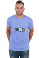 Coder T-shirt biały