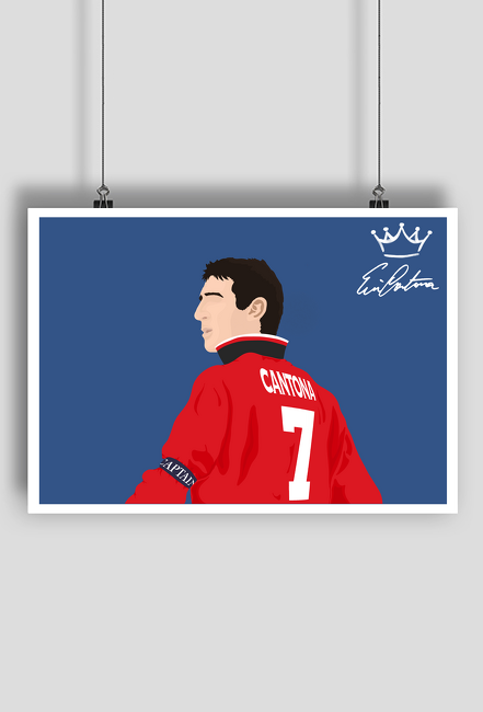 Eric Cantona plakat