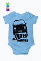 126p - Mały, ale wariat (body niemowlęce) cg
