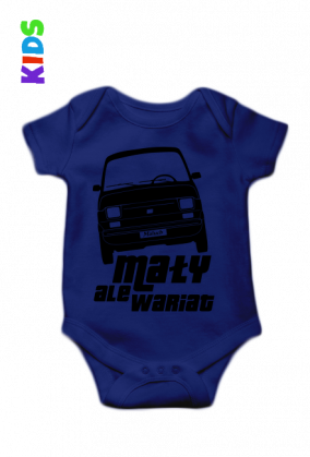 126p - Mały, ale wariat (body niemowlęce) cg