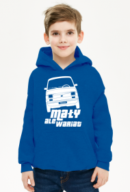126p - Mały, ale wariat (bluza dziecięca kaptur) jg