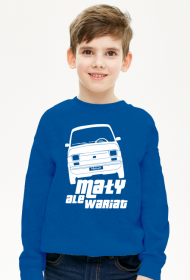 126p - Mały, ale wariat (bluza dziecięca klasyczna) jg