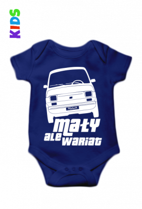 126p - Mały, ale wariat (body niemowlęce) jg