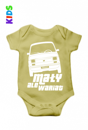 126p - Mały, ale wariat (body niemowlęce) jg