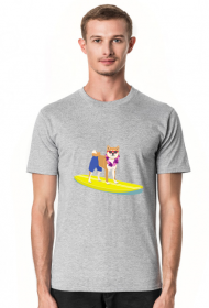 T-shirt męski Surf Doggo k
