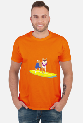 T-shirt męski Surf Doggo k