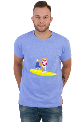 T-shirt męski Surf Doggo k