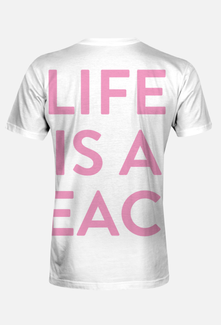 t-shirt sportowy z napisem "czas na sport"