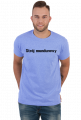 t-shirt z napisem "strój mundurowy"