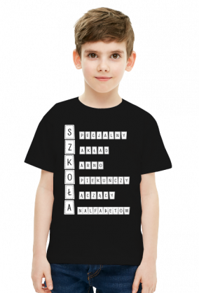 SZKOŁA - KOSZULKA DZIECIĘCIA UNISEX