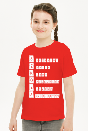 SZKOŁA - KOSZULKA DZIECIĘCIA UNISEX