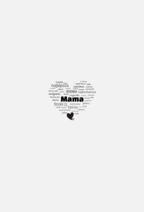 Koszulka dla mamy - MAMA serce