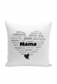 Poduszka dla mamy - MAMA serce