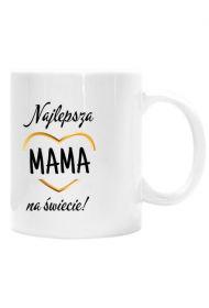 Kubek obustronny na Dzień Mamy "Najlepsza mama na świecie"