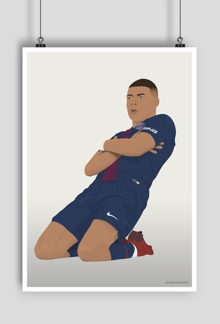 Plakat Kylian Mbappe