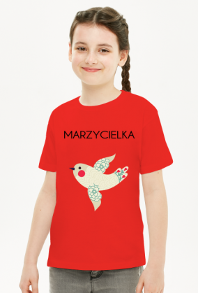 Koszulka dziewczęca "marzycielka"