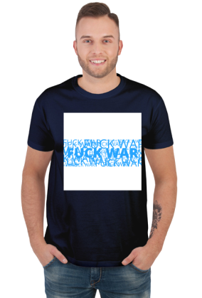 Fuck War/White Blue White