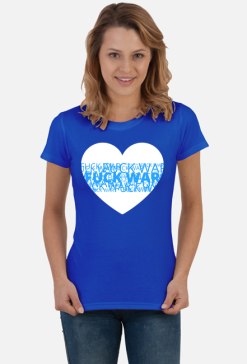 Fuck War/White Blue White