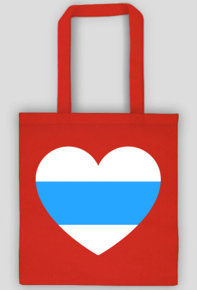 White Blue White Free Russia Flag