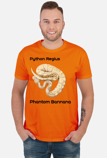 Pyton królewski Python Regius Phantom Bannana