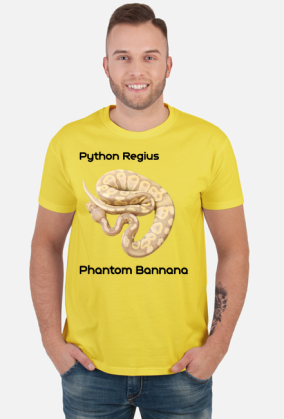 Pyton królewski Python Regius Phantom Bannana