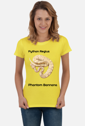 Pyton królewski Python Regius Phantom Bannana