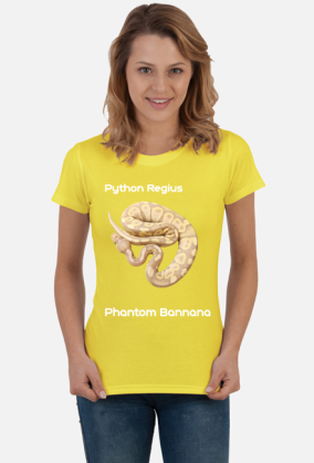 Pyton królewski Python Regius Phantom Bannana