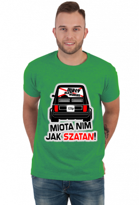 126p - Miota nim jak szatan! (koszulka męska)