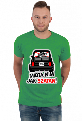 126p - Miota nim jak szatan! (koszulka męska)