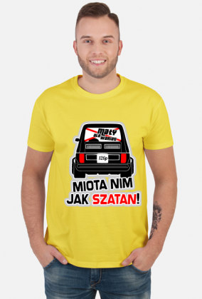 126p - Miota nim jak szatan! (koszulka męska)