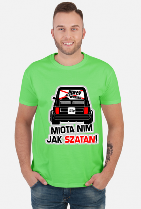 126p - Miota nim jak szatan! (koszulka męska)