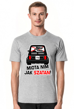 126p - Miota nim jak szatan! (koszulka męska)